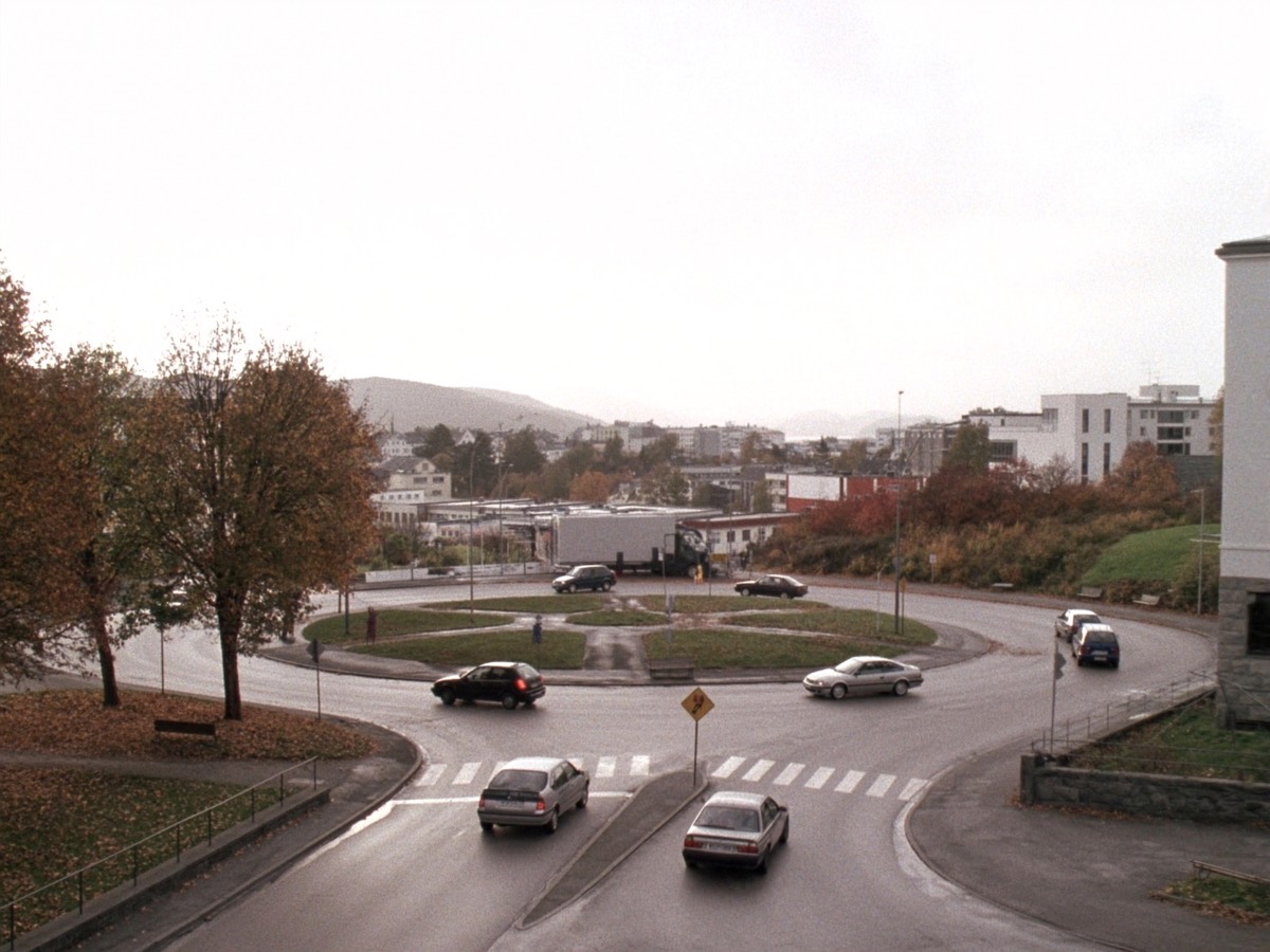 Žiedinė sankryža, egzamino maršrutas